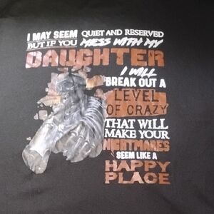 Source Unknown Black Graphic Tee